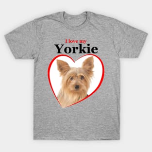 Love My Yorkie T-Shirt